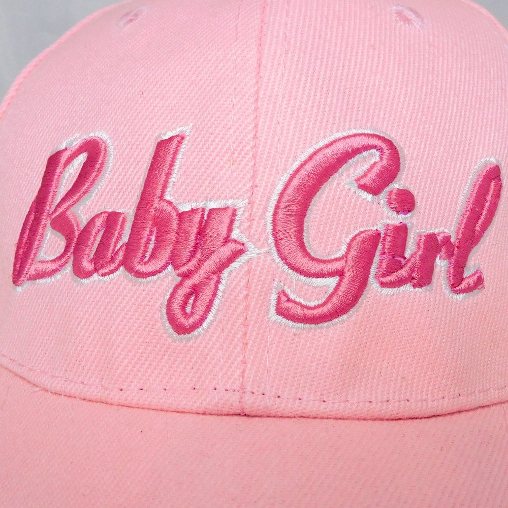 🟣 Baby Girl Embroidered Cap NWOT Adult - Picture 2 of 14